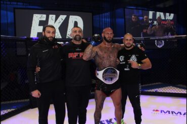 WIN BY TKO !!  Chris Fischer vs Edis EDO Bayraktar 🔥FKD II - UWMMA European Championship
