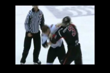 Brendan Hurley vs Joel Edmundson Nov 4, 2012