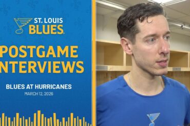 March 12: Postgame Interviews