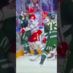 Jack Berglund tacklar Eddie Genborg (Färjestad BK mot Timrå IK Löfbergs Arena SHL Sverige) (#Shorts)