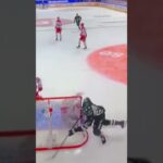 Radim Zohorna krockar med Jacob Johansson (Färjestad BK mot Timrå IK i SHL i Sverige) (#Shorts)