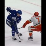 Ducks’ Gudas Ejected for Kneeing Leafs’ Matthews #shorts