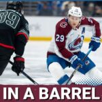 Avalanche Come "Alive" in 1st Period As "Better Man" Nathan MacKinnon Gives Seattle a "Whipping"