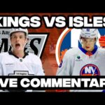 New York Islanders Vs Los Angeles Kings LIVE COMMENTARY! | 2025-26 NHL Season