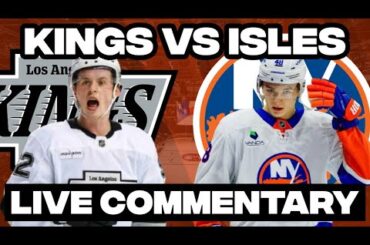 New York Islanders Vs Los Angeles Kings LIVE COMMENTARY! | 2025-26 NHL Season