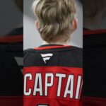 Like father, like son! Colton Greene wears the C at a recent Devils game. #shorts #njdevils #nhl