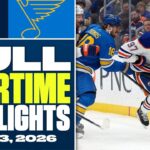 Edmonton Oilers at St. Louis Blues | FULL Overtime Highlights - March 13, 2026