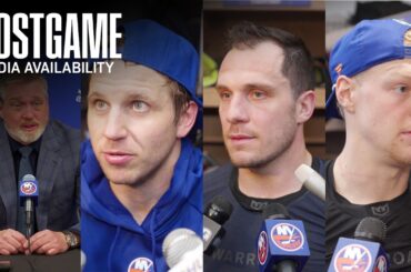 New York Islanders Postgame Availability | NYI vs LAK