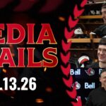 Drake Batherson, Tim Stützle, Travis Green Media Availability