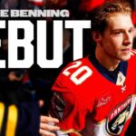 DEBUT ALL ACCESS | Mike Benning Shines in NHL Debut with Panthers
