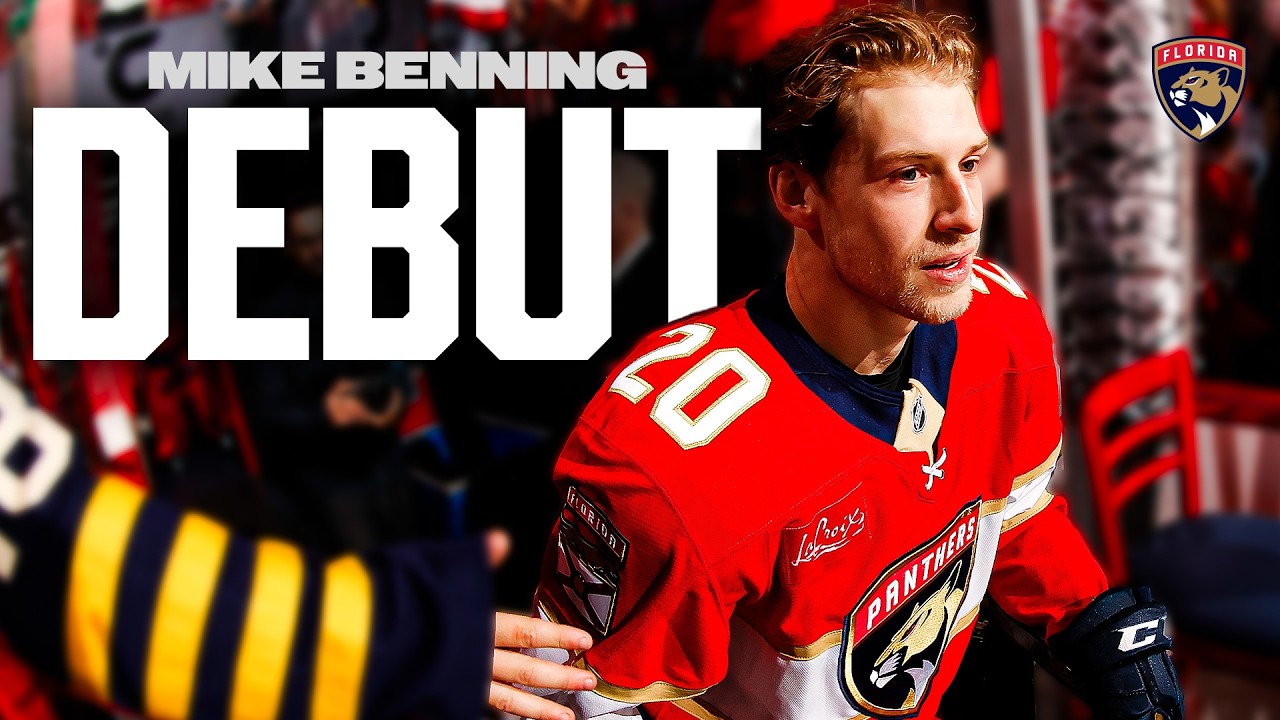 DEBUT ALL ACCESS | Mike Benning Shines in NHL Debut with Panthers