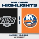 NHL Highlights | Kings vs. Islanders - March 13, 2026