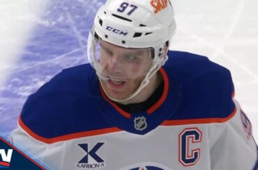 Connor McDavid Surges Through Blues' Defences To Snipe Goal