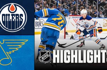 Oilers vs. Blues | NHL Highlights | March 13, 2026