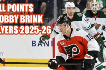 Every Bobby Brink Point from 2025-26 with the Philadelphia Flyers