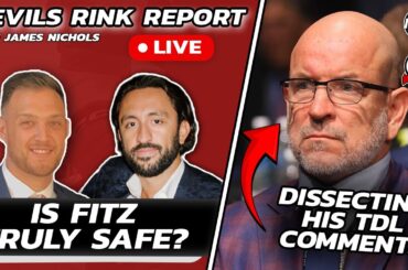 Is Fitzgerald Safe? Pasha Eshghi Reacts to Presser Fallout | Devils Rink Report