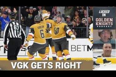 Vegas Golden Knights RESET Lines—Mark Stone Returns, Adin Hill DEFENDS, Dorofeyev FIGHTS | VGK Pod