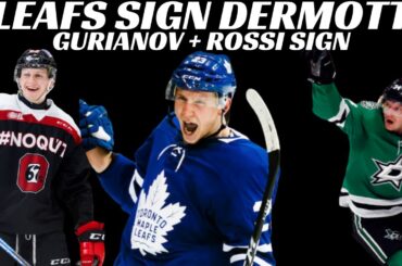 NHL Signings - Dermott, Gurianov, Rossi + NHL GM Meetings Update