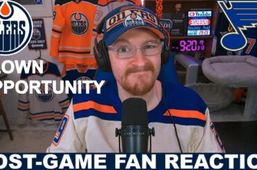 NO KILLER INSTINCT! Post-Game Fan Reaction: Oilers vs Blues