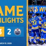 Game Highlights: Blues 3, Oilers 2 (OT)