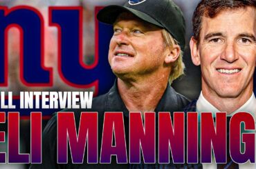 Giants QB Legend Eli Manning FULL INTERVIEW | Gruden Goes Long