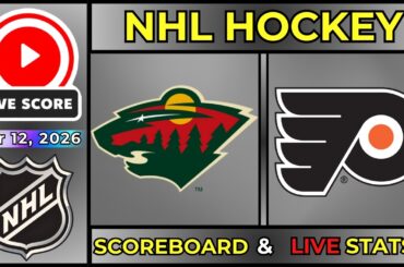 🔴 Philadelphia Flyers vs Minnesota Wild LIVE | Mar 12, 2026 | NHL Regular Season | LIVE SCOREBOARD