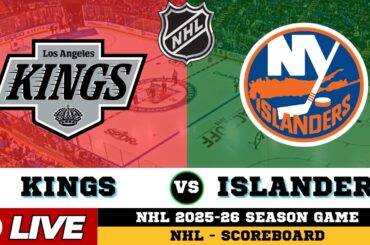 🔴LIVE : Los Angeles Kings Vs New York Islanders | NHL 2026 | NHL Live SCOREBOARD