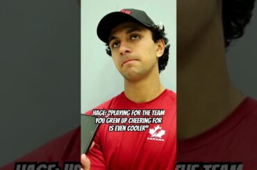 Hage Will Soon Live His Dream #habs #montrealcanadiens #nhl