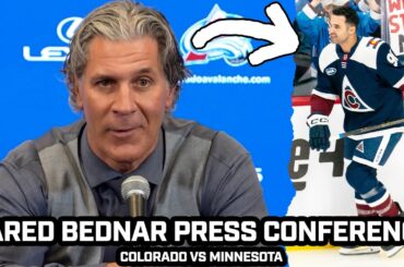 Jared Bednar on Nazem Kadri's 1st Game BACK, PROUD of Avs' Effort & More After Shootout WIN vs Wild