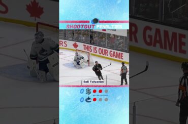 NHL Shootout Highlights: Seattle Kraken vs Vancouver Canucks