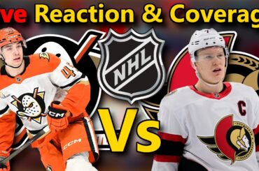 This Game Could Shift Two Playoff Races | Ducks vs Senators LIVE