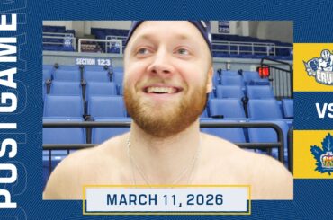 Alex Nylander | Postgame at Syracuse Crunch | March 11, 2026