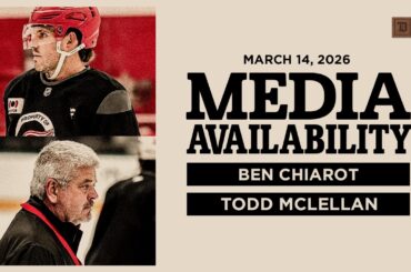 Ben Chiarot, Todd McLellan Morning Media | March 14, 026