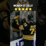 McAvoy Feeling It After OT Winner 💪🚨