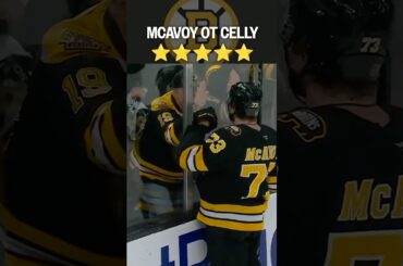 McAvoy Feeling It After OT Winner 💪🚨