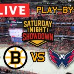 LIVE: Boston Bruins VS Washington Capitals SATURDAY NIGHT SHOWDOWN Commentary/Scoreboard! #nhlbruins