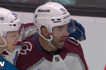 Nazem Kadri Tips Home Point Shot For His First Goal Back With Avalanche