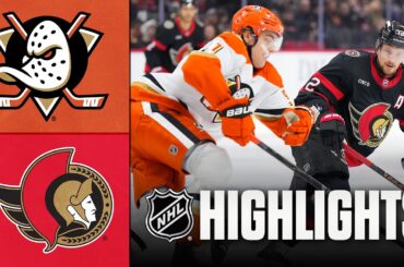 Ducks vs. Senators | NHL Highlights | March 14, 2026
