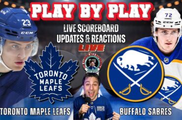 🏒 LIVE: Toronto Maple Leafs vs Buffalo Sabres NHL Play by Play & Reactions!