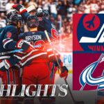 Winnipeg Jets vs. Colorado Avalanche - Game Highlights