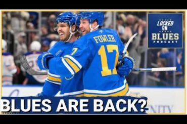 ARE THE ST. LOUIS BLUES FINALLY BACK IN THE HUNT AFTER DEFEATING THE EDMONTON OILERS IN OT?!