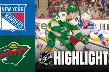 Rangers vs. Wild | NHL Highlights | March 14, 2026