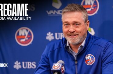 New York Islanders Pregame Availability | NYI vs CGY