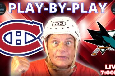 🔴 LIVE 🏒 San Jose Sharks vs Montreal Canadiens | Stanley Cup Playoff Race HEATS UP