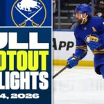 Toronto Maple Leafs at Buffalo Sabres | FULL Shootout Highlights - March 14, 2026