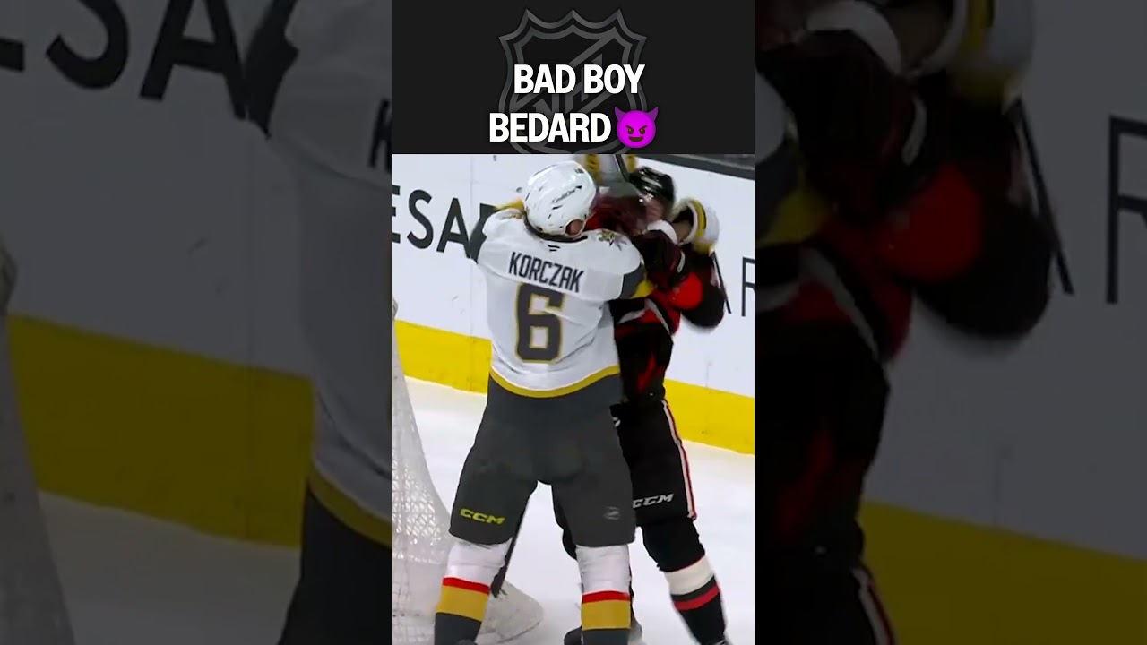 Bedard Gets Feisty 😳