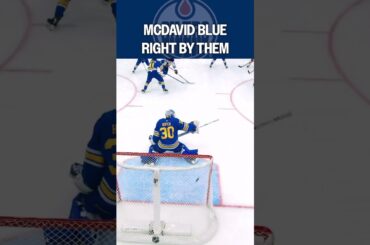 McDavid does it himself