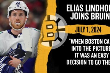 Elias Lindholm Eager To Play For Boston Fans After Signing With Bruins