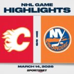 NHL Highlights | Flames vs. Islanders - March 14, 2026