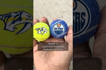 Cujo’s NHL Picks | Nashville Predators vs Edmonton Oilers 🏒 03-15-2026 #CujoCatches